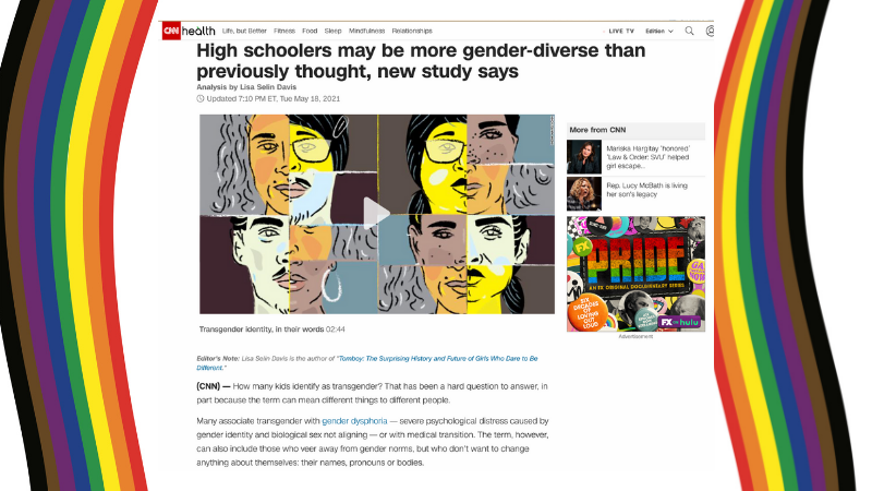 New Study Finds High Schoolers are More Gender-Diverse Than “Previously Thought”