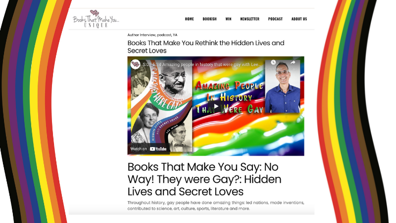 I’m a Guest on the “Books That Make You…” Podcast!