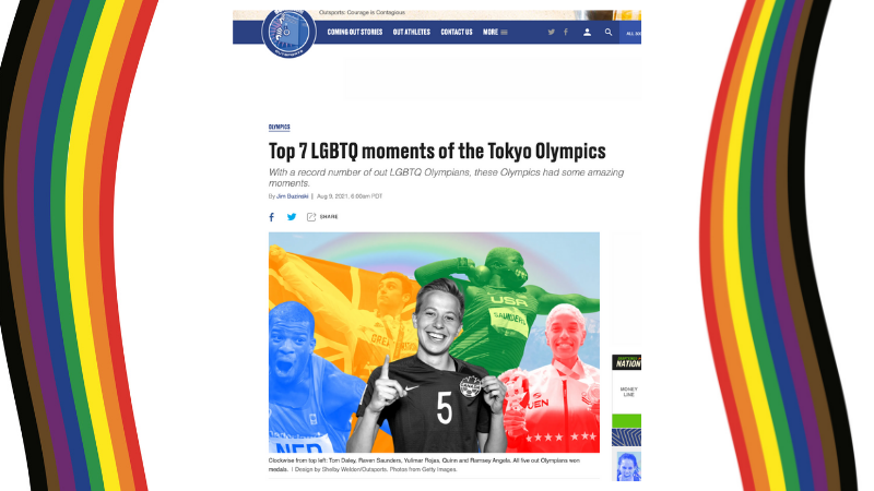 Outsports Rounds Up “Team LGBTQ” at the Olympics – We Did Great!