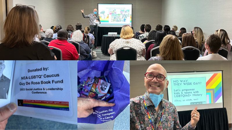 Resources from my “No Way, They Were Gay?” Breakout Sessions at NEA’s 2023 LGBTQ+ Social Justice and Leadership Conference