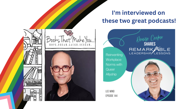 I’m a guest on the “Remarkable Leadership Lessons” and “Books That Make You” Podcasts