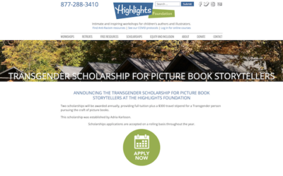 An Interview with Adria Karlsson About Highlights Foundations’ New Transgender Scholarship for Picture Book Storytellers