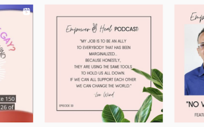 I’m on the Empower 2 Heal Podcast, interviewed by Dena T.!
