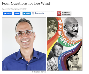 I’m Interviewed in Publishers Weekly about “No Way, They Were Gay?”