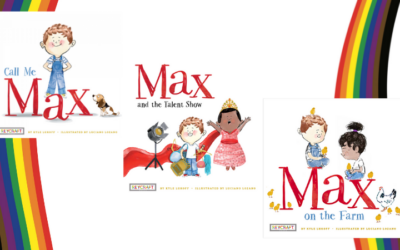 Max and Friends – an Early Chapter Book Series Starring a Trans Kid and His Gender Nonconforming Friends, written by Trans author Kyle Lukoff