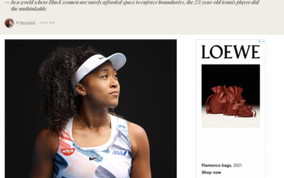 Naomi Osaka Stands Up for Herself and Other Women of Color