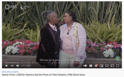 Senior Prom – a powerful 14 minute film about LGBTQ+ Seniors (a.k.a. Retirees) getting the prom of their dreams