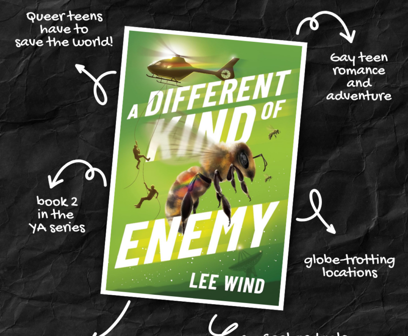 One week from the launch of A DIFFERENT KIND OF ENEMY — and three ways to win a Spy Swag Prize Pack to celebrate!
