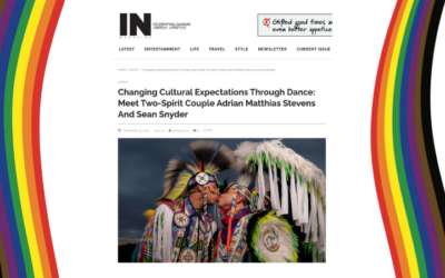 Adrian Matthias Stevens And Sean Snyder are a Two-Spirit Couple Changing Our World for the Better